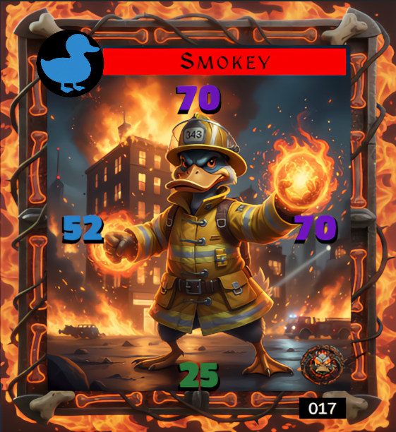 Duckmon Card